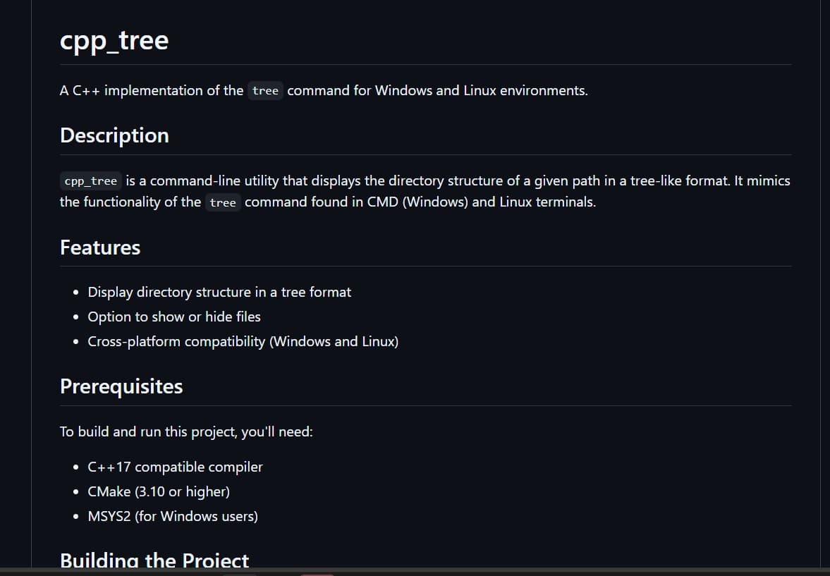 cpp-tree